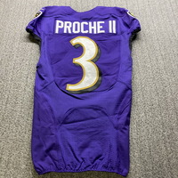 STS - Ravens James Proche II Game Worn Jersey (11/20/22) Size 36