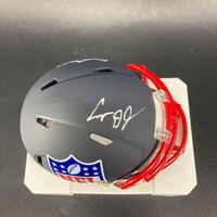 NFL - Eagles Cooper Dejean Signed Blue Shield Mini Helmet