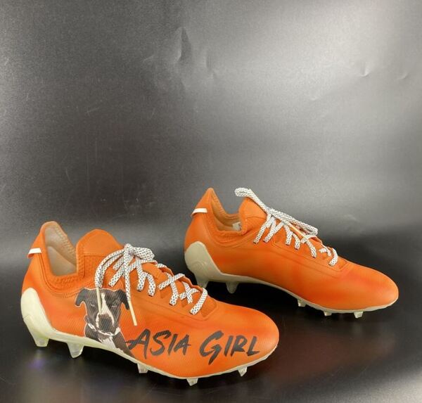 MCMC - Texans Braxton Berrios Custom Cleats 2025 Season Size 10 - Procee...