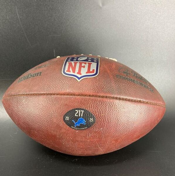 Crucial Catch - Lions Game Used Football (9/7/2025) Indivdually Numbered...