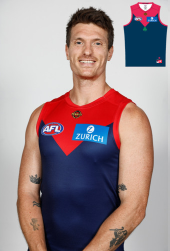 Photo of Melbourne Demons Jim's Game Guernsey - Brody Mihocek #28