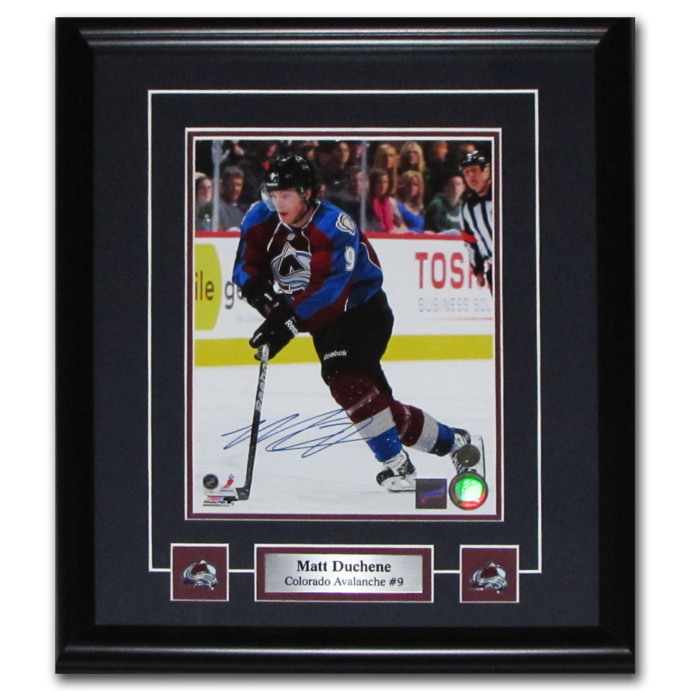 Matt Duchene Autographed Colorado Avalanche Framed 8X10 Photo