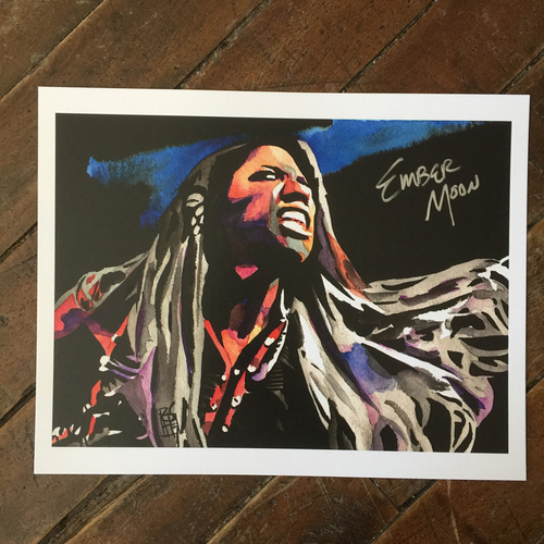 Ember Moon SIGNED 11 x 14 Rob Schamberger Print