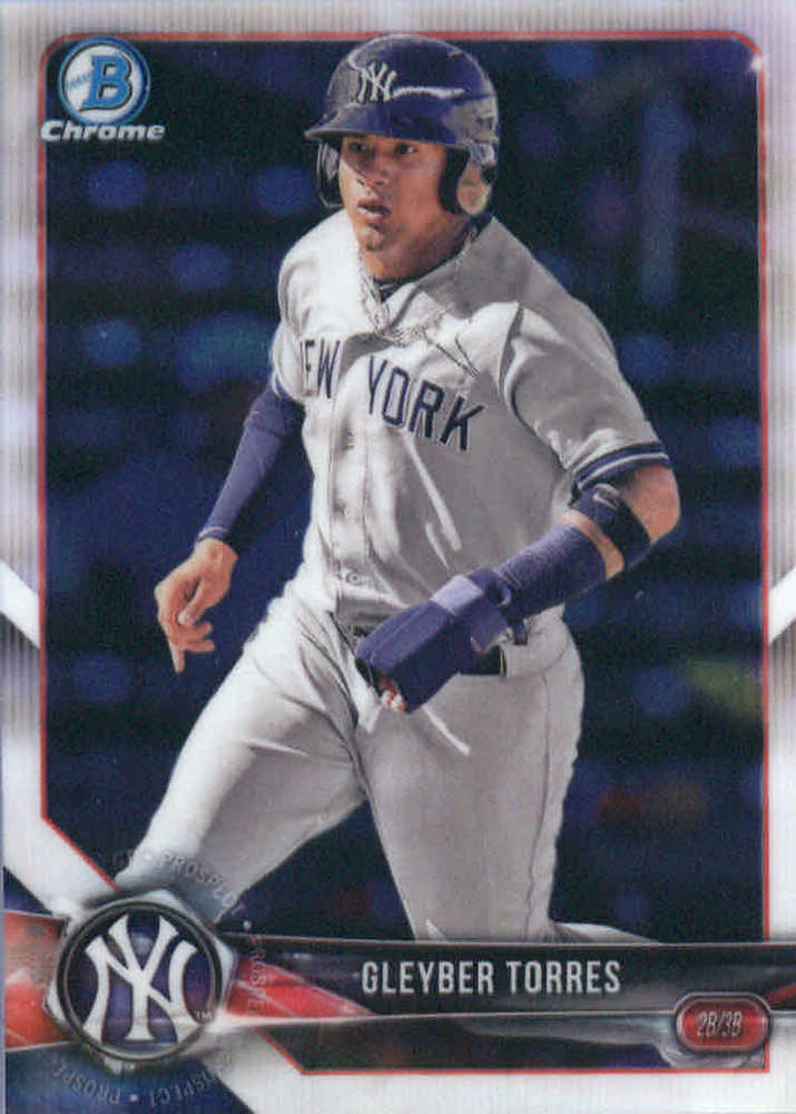 2018 Bowman Chrome Prospects #BCP100 Gleyber Torres