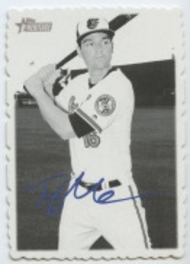 2018 Topps Heritage High Number '69 Topps Deckle Edge #26 Trey Mancini