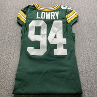 London Games - Packers Dean Lowry Game Worn Jersey (10/09/22) Size 44