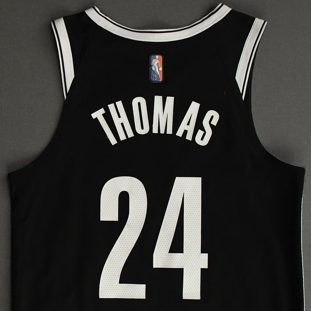Cam Thomas Brooklyn Nets GameWorn Icon Edition Jersey Rookie