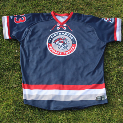 #47 Sammy Taveras Rumble Ponies Hockey Jersey