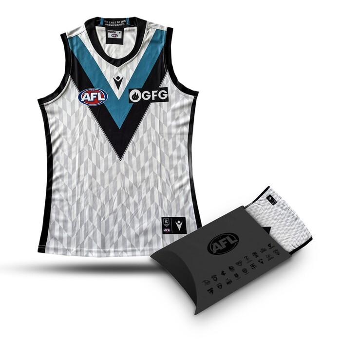 Darcy Byrne-Jones #33 Port Adelaide On Field Clash Guernsey