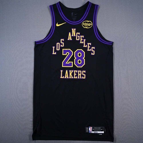 Image of Hachimura, Rui - Los Angeles Lakers - City Edition Jersey - Worn 2 Games - 2/24/26 (2nd Half) & 3/3/26 (1st Half) - 2025-26 NBA Season