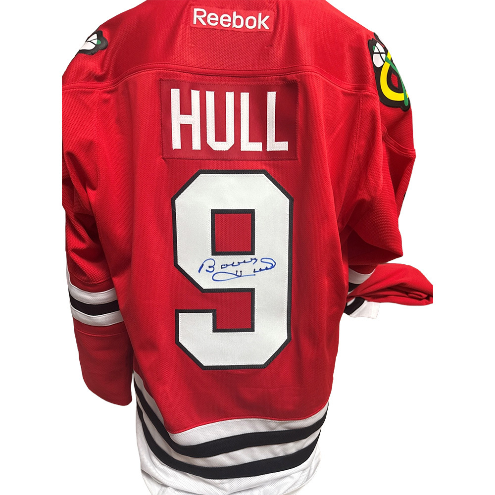 Bobby Hull Autographed Chicago Blackhawks Jersey