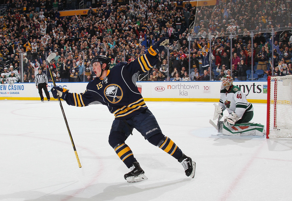 Buffalo Sabres vs. Toronto Maple Leafs 3-25-17, Sec 222, Row 1 Seat 3 & 4