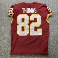 STS - WFT Logan Thomas Game Worn Jersey (11/8/2020) Size 44 W/ Bobby Mit...