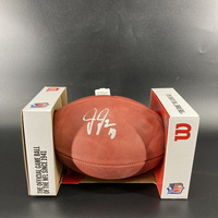NFL - Vikings Justin Jefferson Signed Authentic Football with Vikings Logo