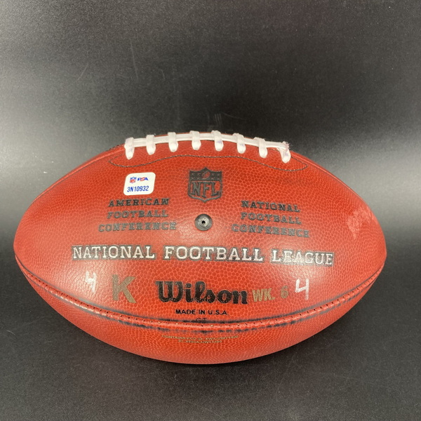 London Games - Game Used K Ball Jaguars vs. Bears (10/13/2024)