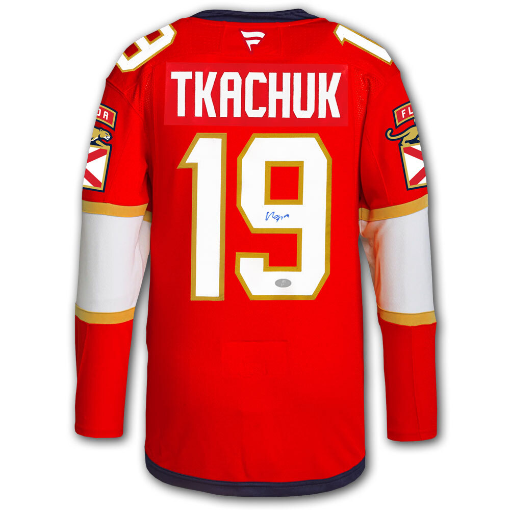 Matthew Tkachuk Florida Panthers Fanatics Premium Autographed Jersey