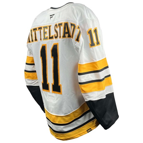 Photo of Game-Used 2025-2026 Season Away Hockey Jersey - Set 1 - Casey Mittelstadt