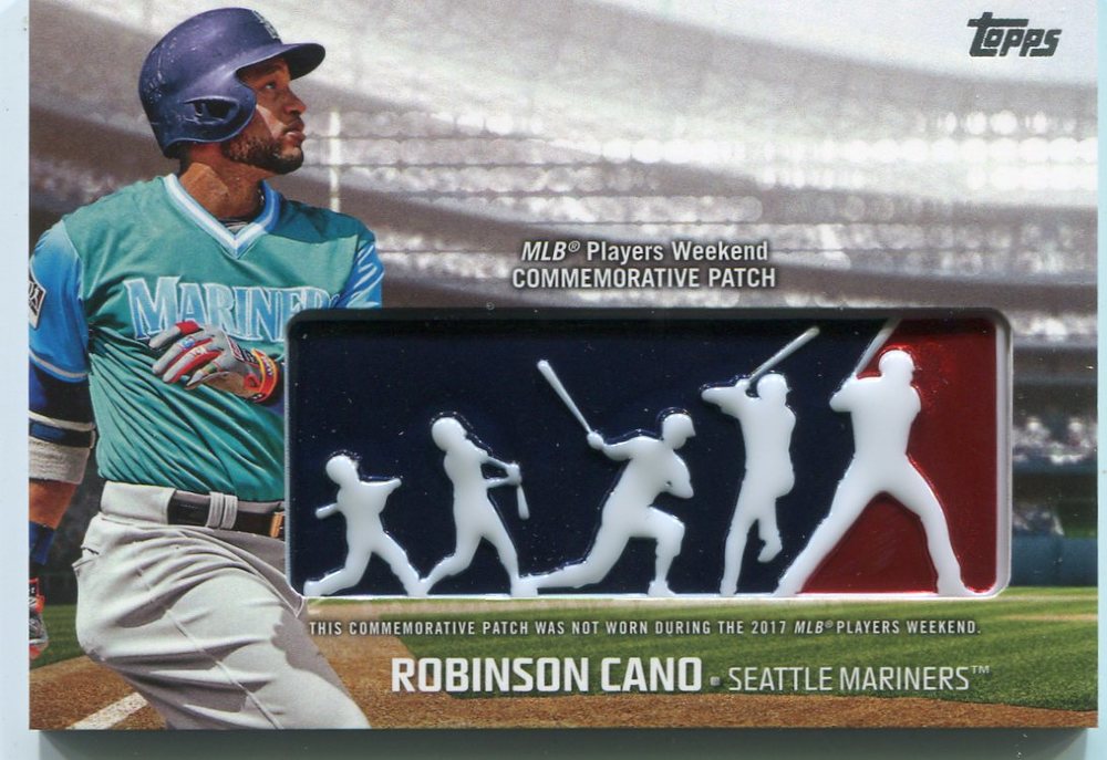 2018 Topps Players Weekend Patches #PWPRC Robinson Cano