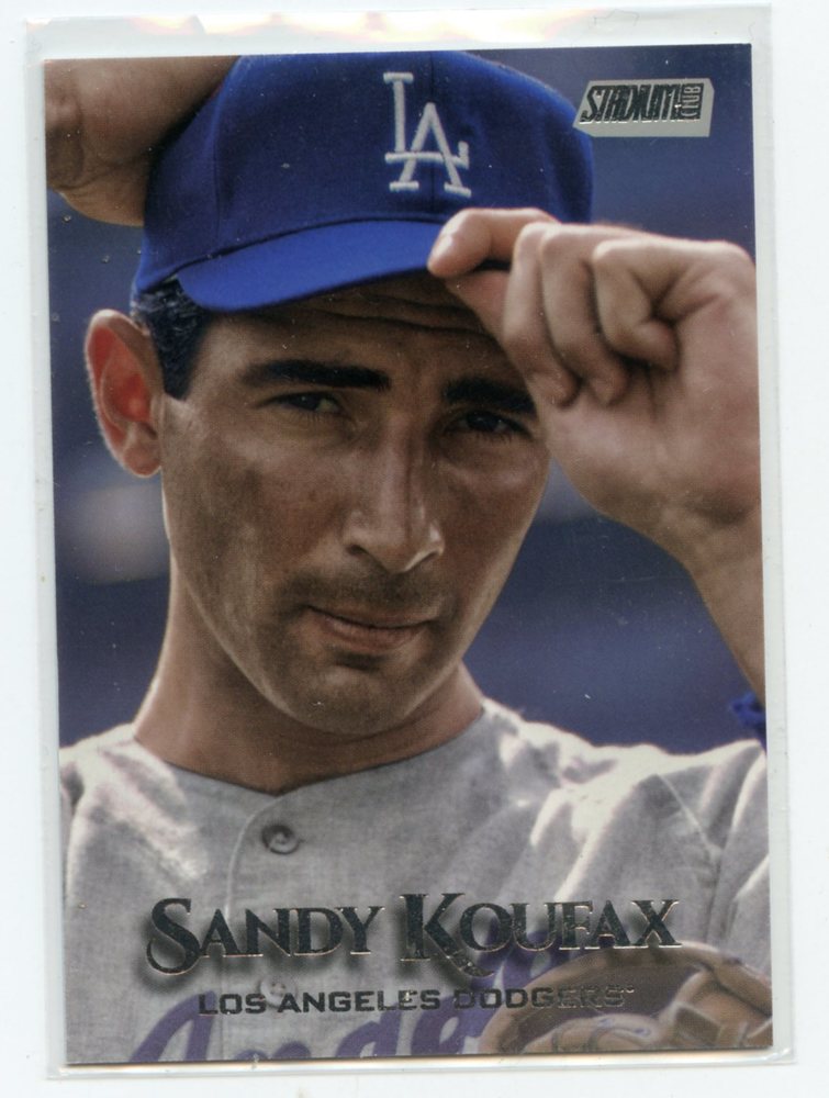 2019 Stadium Club Photo Variations #192 Sandy Koufax/Hand on hat