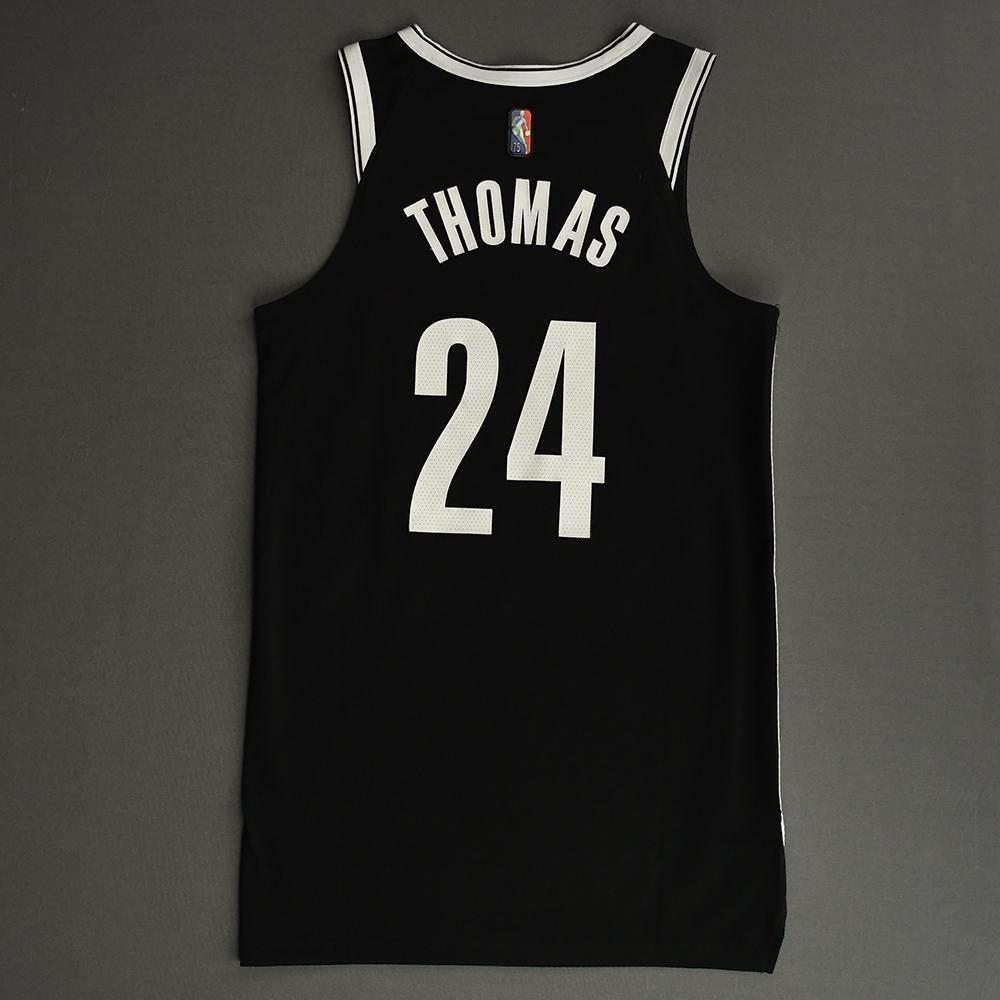 Cam Thomas Brooklyn Nets GameWorn Icon Edition Jersey Rookie