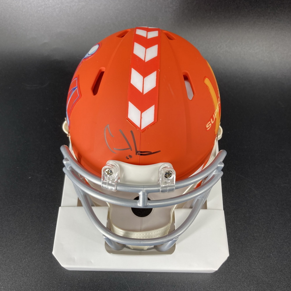 Rams Cooper Kupp Signed Super Bowl LVI Mini Helmet The official auction site of the National