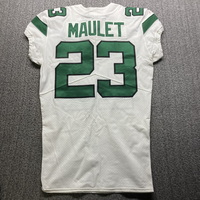 STS - Jets Arthur Maulet Game Worn Jersey (1/03/21) Size 40 With BWJ Patch