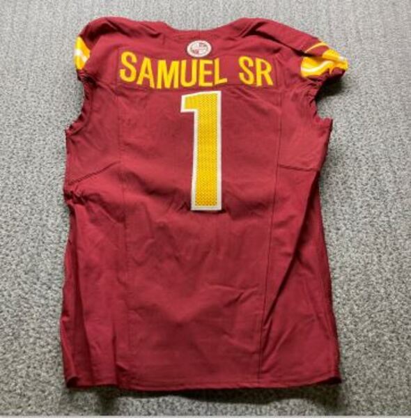 STS - Commanders Deebo Samuel Jr. Game Worn Jersey (11/09/2025) Size 40 ...