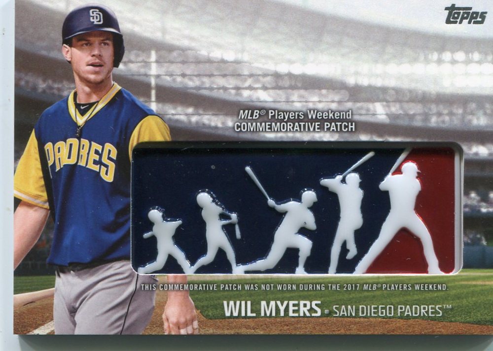 2018 Topps Players Weekend Patches #PWPWM Wil Myers