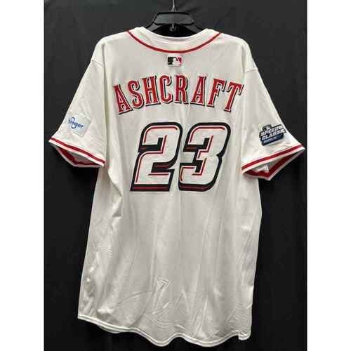 Graham Ashcraft -- 2025 Game-Used Speedway Classic Jersey