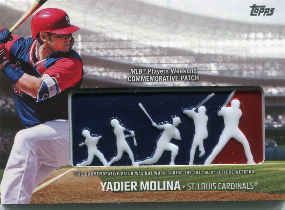 2018 Topps Players Weekend Patches #PWPYML Yadier Molina