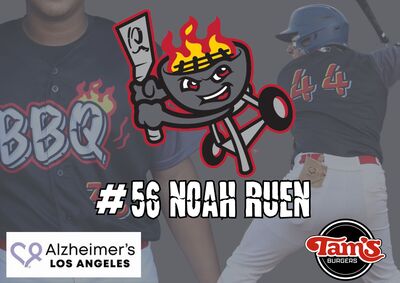 2024 BBQ Jersey #56 Noah Ruen - Size 44