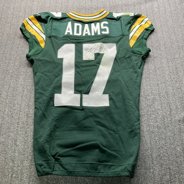 Crucial Catch - Packers Davante Adams Signed Game Worn Jersey (9/12/21) ...