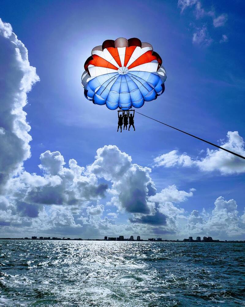 Clearwater Beach Parasailing Experience
