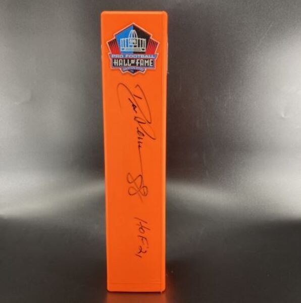 HOF - Cowboys Drew Pearson Signed HOF Pylon