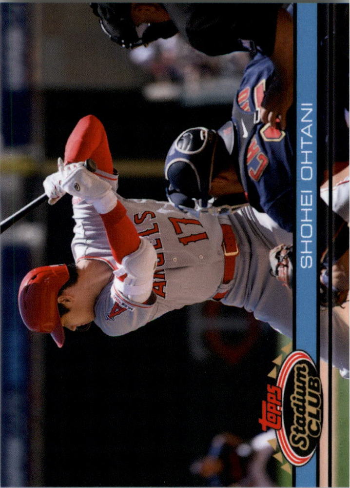 2019 Topps Throwback Thursday #121 Shohei Ohtani/91 Stadium Club BB