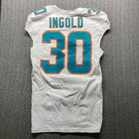 Crucial Catch - Dolphins Alec Ingold Game Used Jersey (9/6/2024) Size 38
