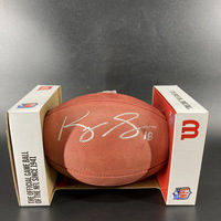 NFL - Ravens Roquan Smith Signed Authentic Football with Ravens Logo
