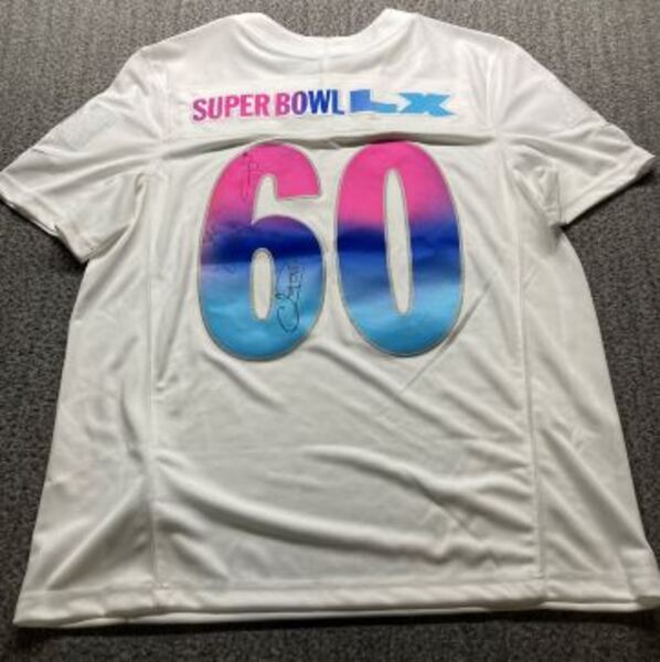 NFL - Multi Signed SB LX Authentic Jersey Signed by Pre-Game Preformers ...