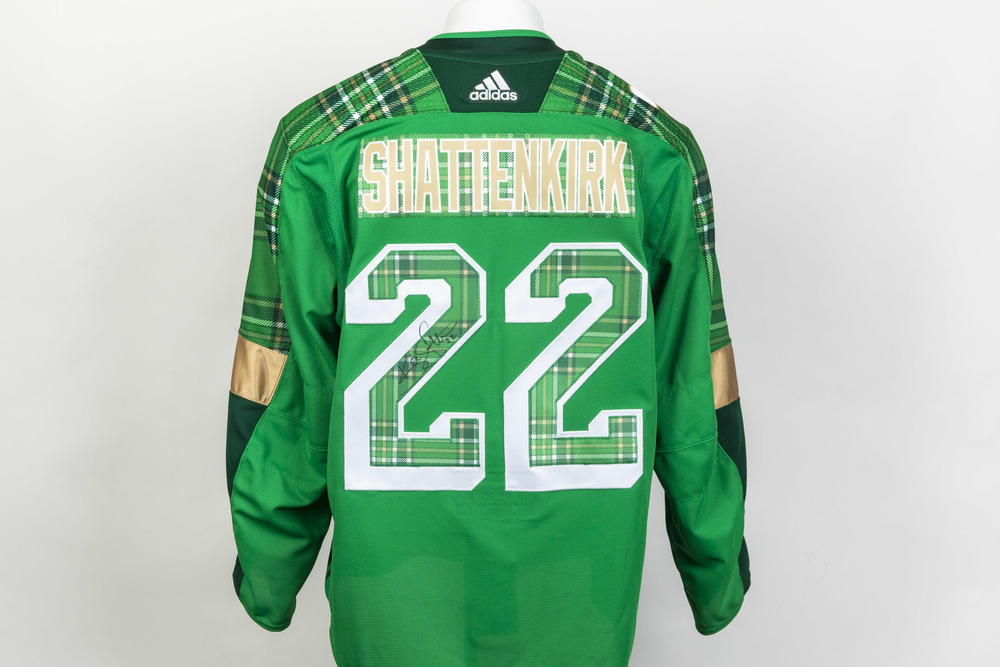 Autographed Kevin Shattenkirk Commemorative St. Patrick's Day Jersey ...
