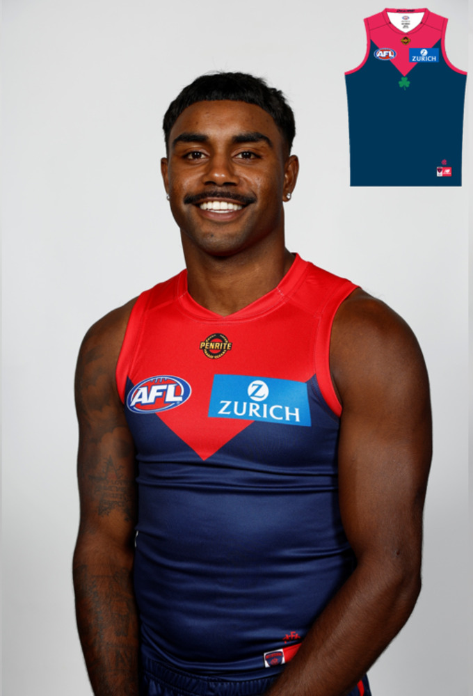 Melbourne Demons Jim's Game Guernsey - Kysaiah Pickett #36