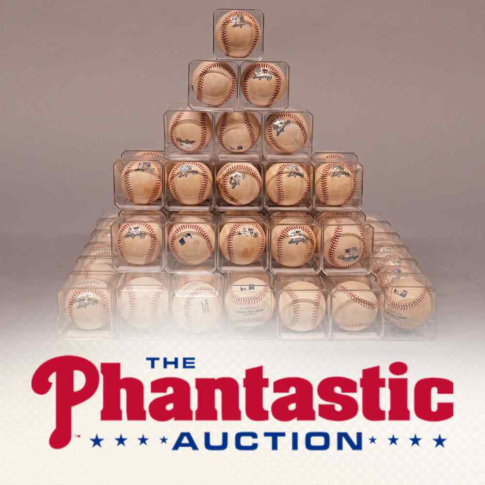 MLB ボブルヘッド 2025 トレイ・ターナー/フィリーズ 2025 Game-Used Baseballs from Phillies NL East Championship Season