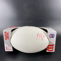 NFL - Jaguars Mitch Morse Signed White Composite Football