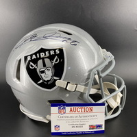 NFL - Raiders Rod Woodson Signed Authentic Speed Helmet