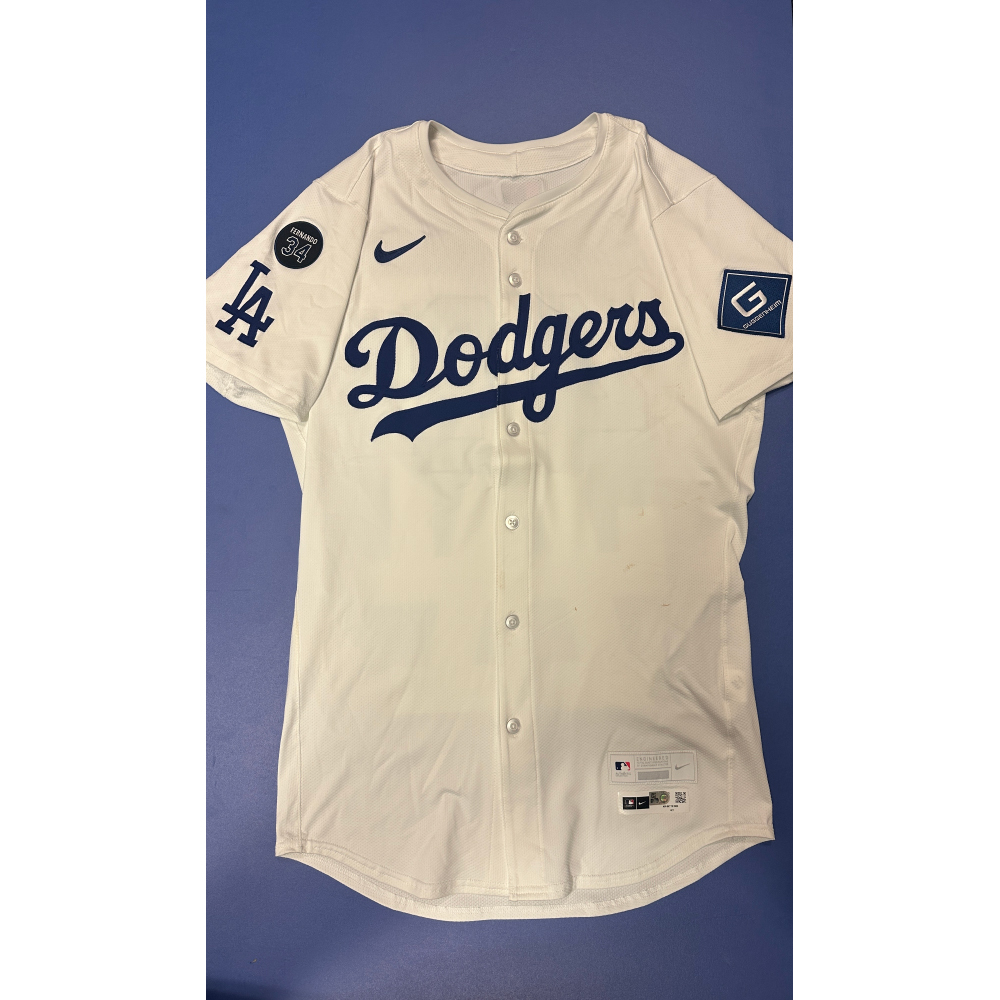 2025 42 Jackie Robinson Day Game-Worn Mookie Betts Jersey - (Size