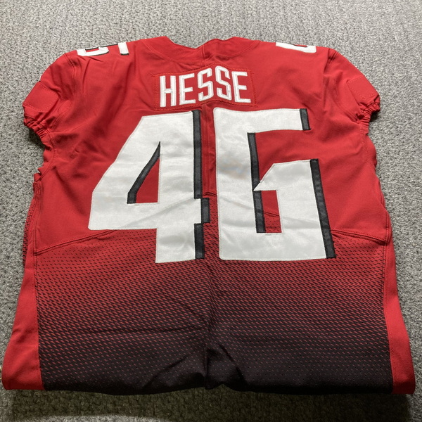 London Games - Falcons Parker Hesse Game Issued Jersey 2021 Season Size 44