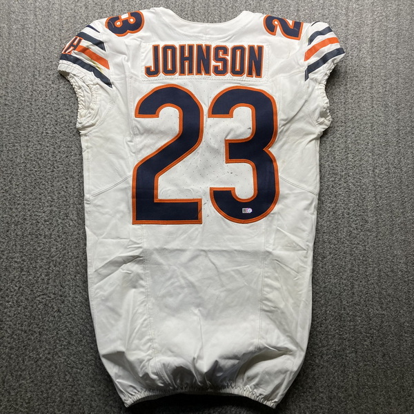 Crucial Catch - Bears Roschon Johnson Game Worn Jersey 10/27/2024 Size 42