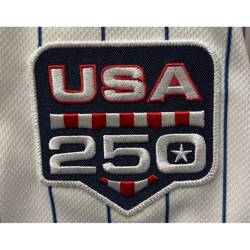 Nico Hoerner Game-Used Fourth of July Jersey - Cardinals vs. Cubs
