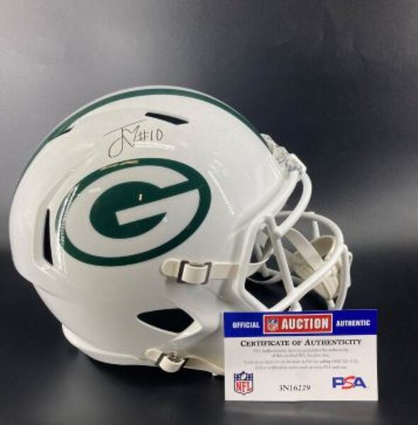 FARA - Packers Jordan Love Signed Replica Flash Helmet