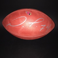 Cardinals - D. J. Humphries Signed Authentic Football with Cardinals Logo  