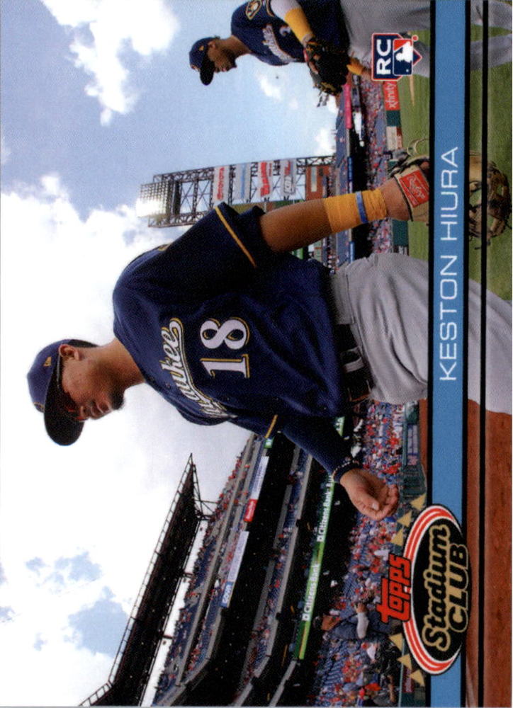 2019 Topps Throwback Thursday #126 Keston Hiura/91 Stadium Club BB